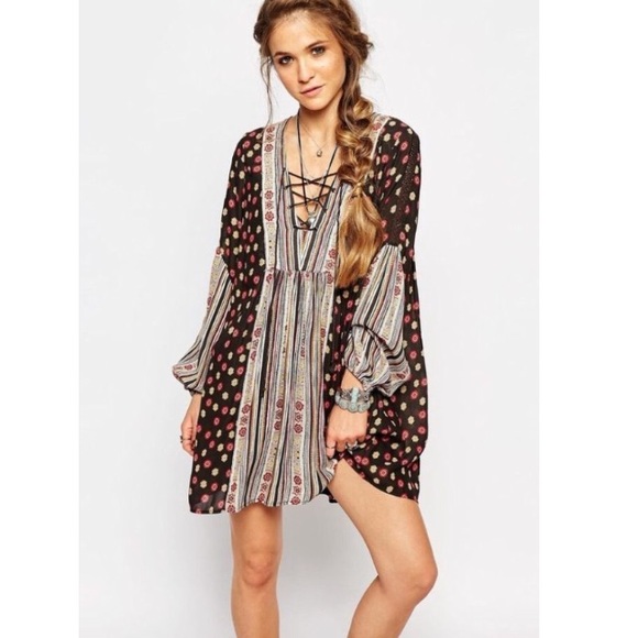 Free People Dresses & Skirts - Free People Rain Or Shine Mini Dress